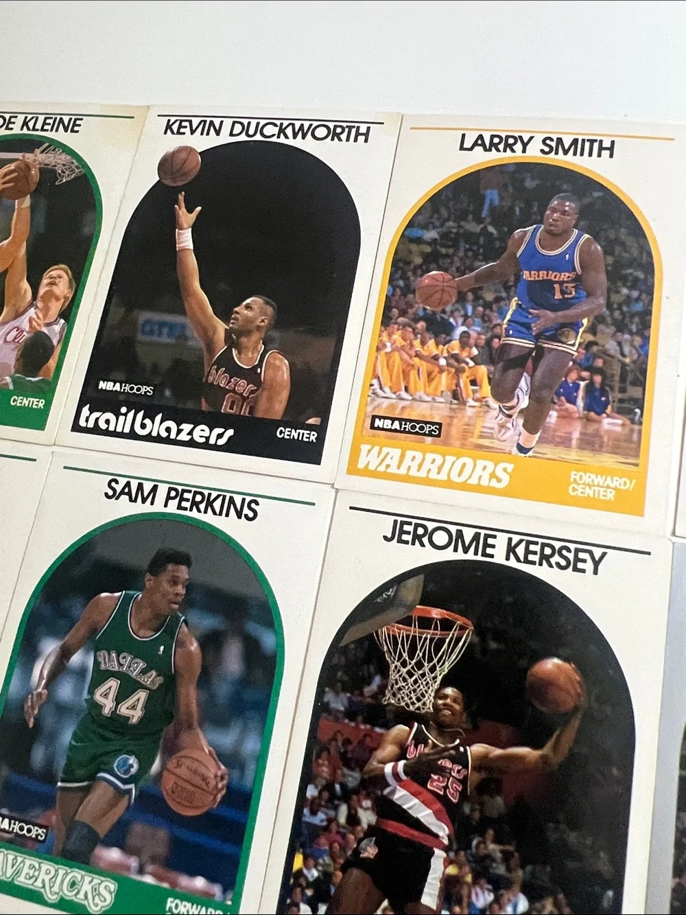 1990-91s NBA Hoops Basketball Card Lot (13 in Lot)